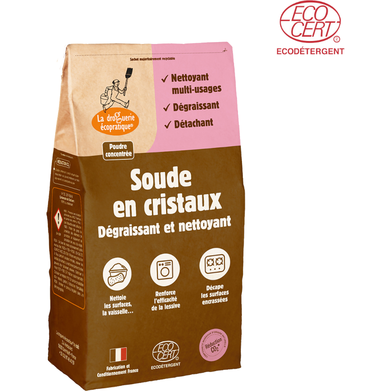 Soude en cristaux concentrée 500g