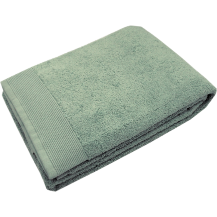 salle d'ô - Drap de bain UNI Kaki 100cmx150cm