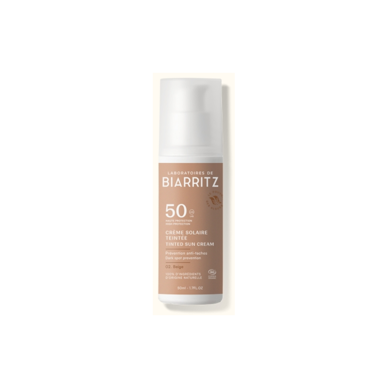 Alga Maris - crème solaire teintée beige SPF50 - 50 ml