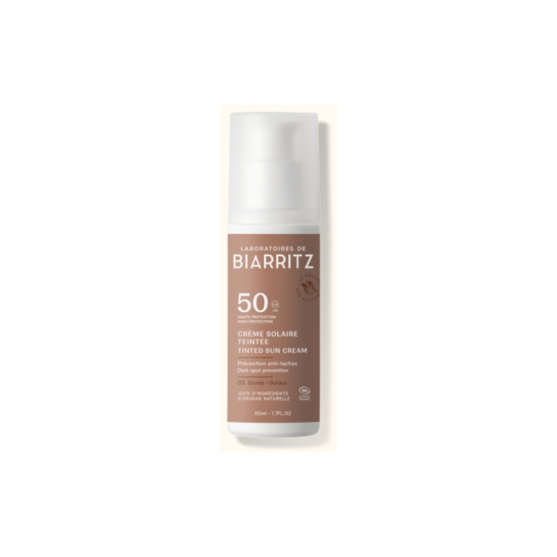 Alga Maris - Golden Tinted Sunscreen SPF50 - 50 ml