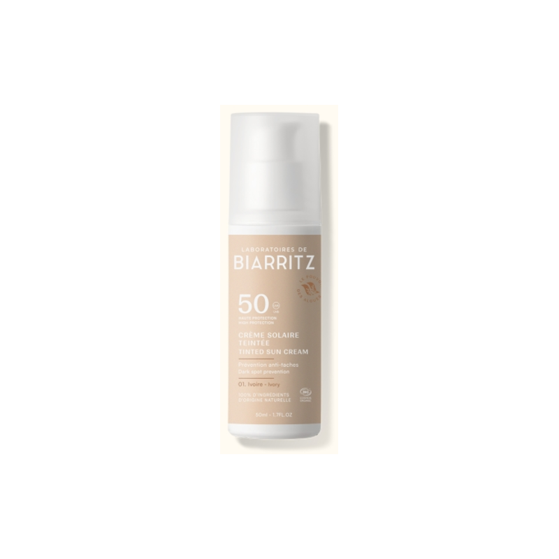 Alga Maris - Protetor Solar com Cor Marfim FPS 50 - 50 ml