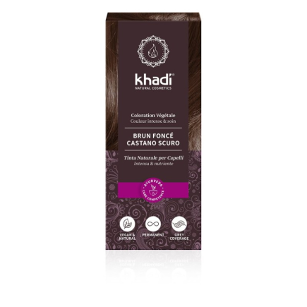 salle d'ô - Coloration végétale Brun foncé - 100g