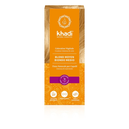 salle d'ô - Coloration végétale Blond moyen - 100g