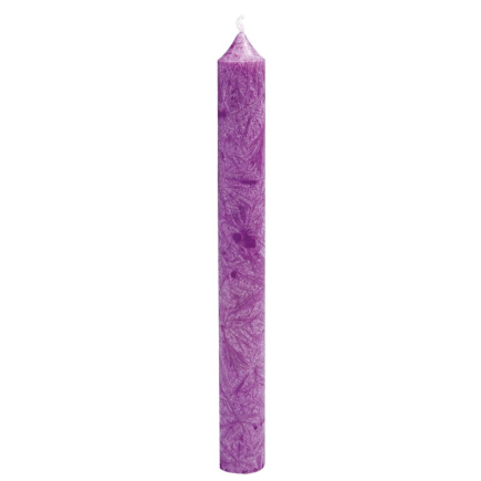 salle d'ô - Bougie stéarine bio - Violette - 9h