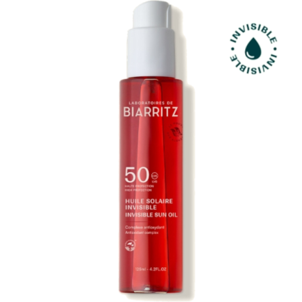 salle d'ô - Huile solaire satinée SPF50 - 125 ml