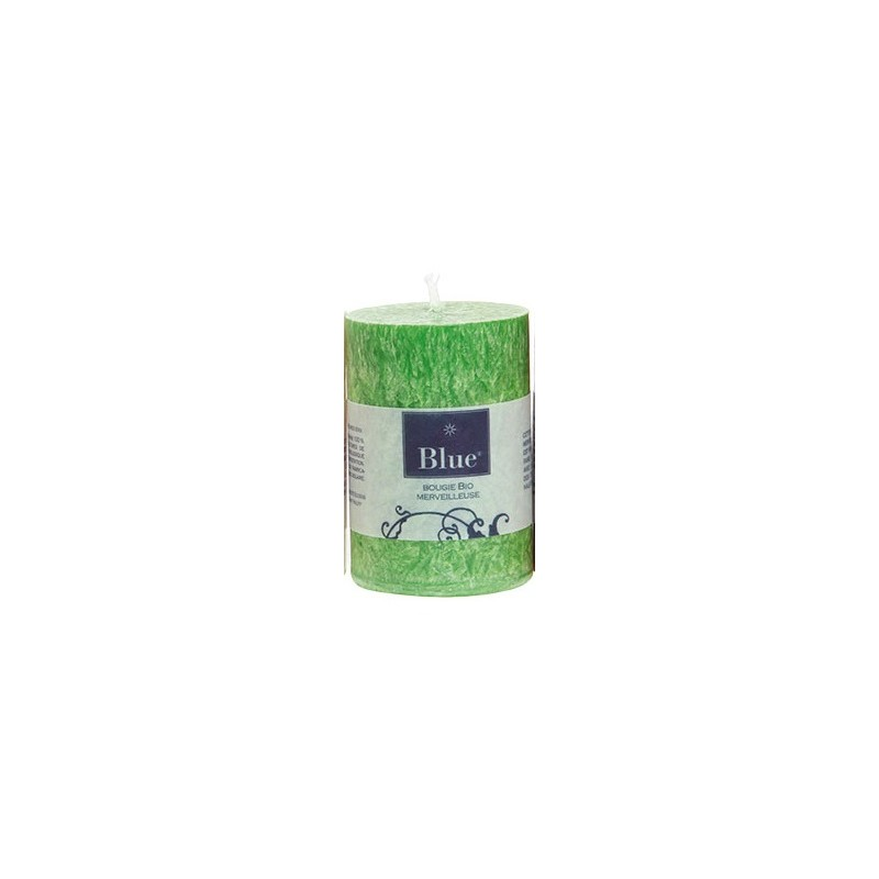 Small cylinder candle - Green - 80x55mm - 20h