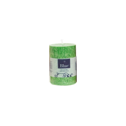 salle d'ô - Bougie petit cylindre - Verte - 80x55mm - 20h