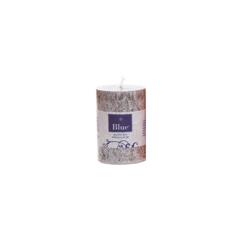 Small cylinder candle - Grey - 80x55mm - 20h