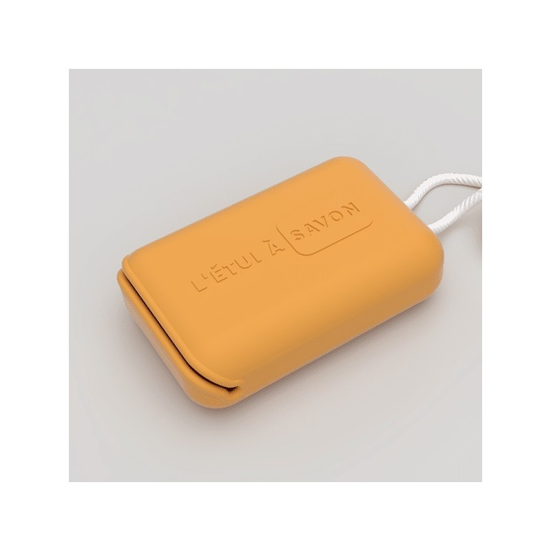 Apricot silicone soap case