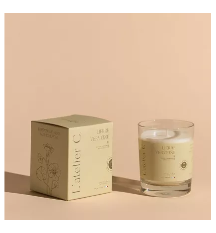 salle d'ô - Bougie - 180g - Lierre Verveine