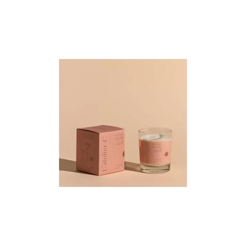 Candle - 180g - Floral Powder Candle - 180g - Floral Powder