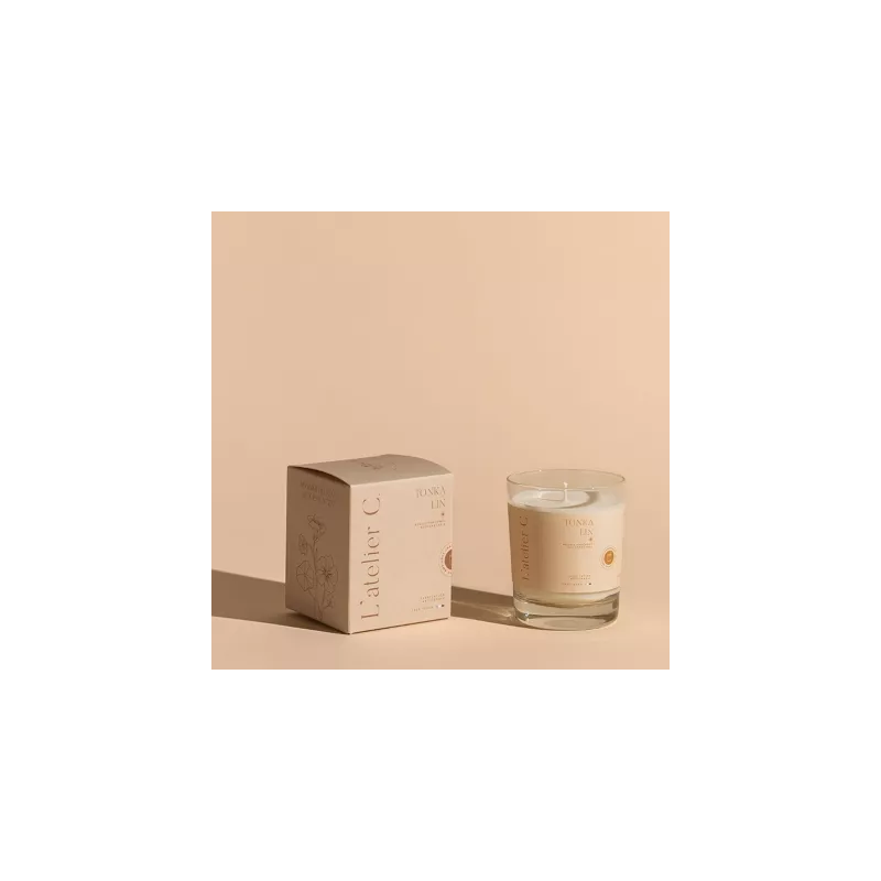 Candle - 180g - Tonka Linen