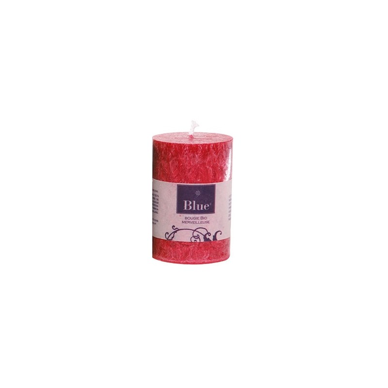 Bougie petit cylindre - Rouge - 80x55mm - 20h Bougie petit cylindre - Rouge - 80x55mm - 20h
