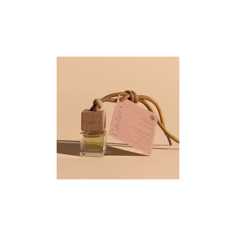 Diffuseur voiture - 6ml - Poudre Fleurie Diffuseur voiture - 6ml - Poudre Fleurie