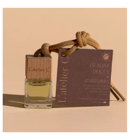 salle d'ô - Diffuseur voiture - 6ml - Praline Douce
