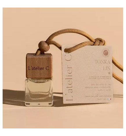 salle d'ô - Diffuseur voiture - 6ml - Tonka Lin