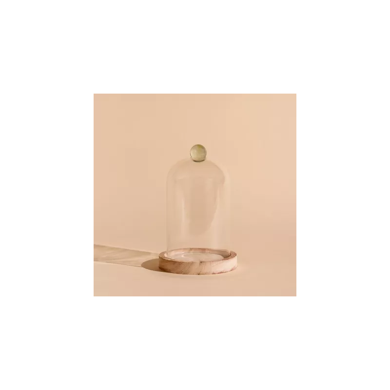 Glass bell jar, 10mm diameter