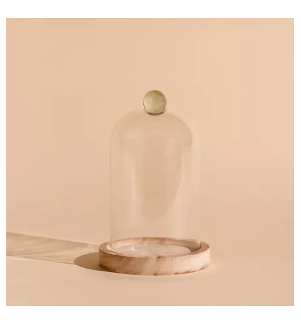 salle d'ô - Cloche en verre Diam10
