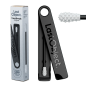 Coton tige en silicone réutilisable - Basic - Noir pingouin