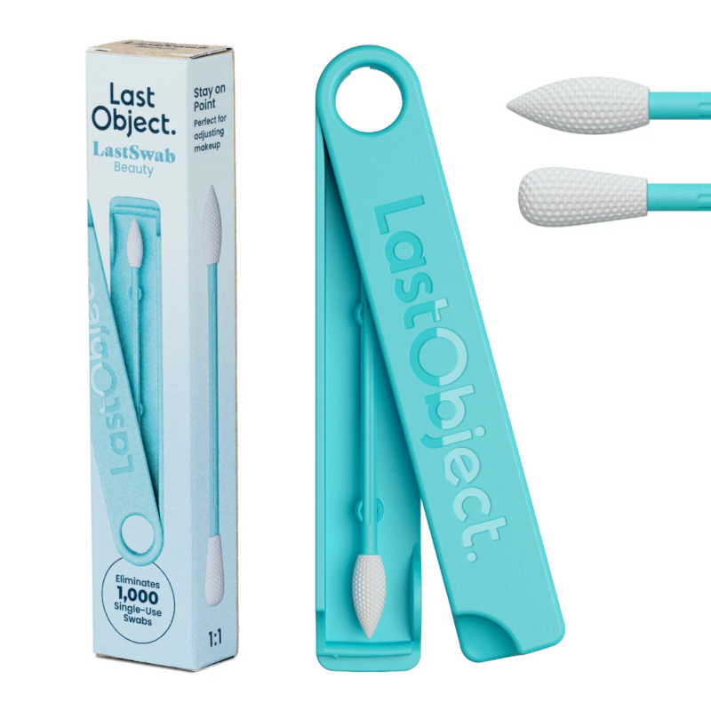 Reusable silicone cotton swab - Makeup - Turquoise