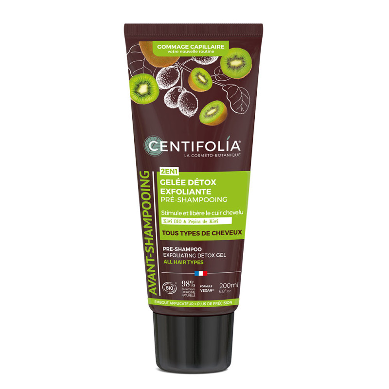 2in1 exfoliating detox jelly pre-shampoo - 200ml