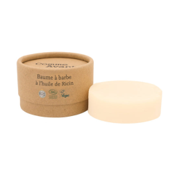 salle d'ô - Baume à Barbe Naturel à l'huile de Ricin - 40g