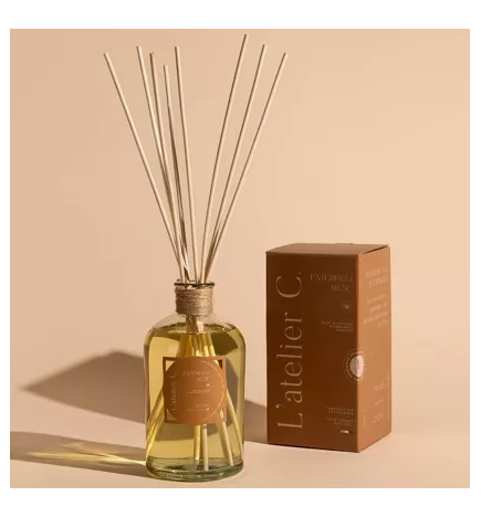 salle d'ô - Diffuseur - 1000ml - Patchouli Musc - 50m2