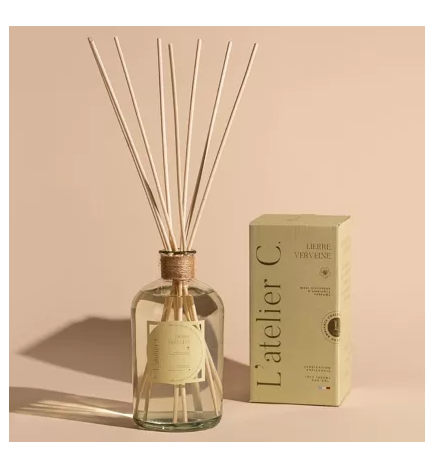 salle d'ô - Diffuseur - 1000ml - Lierre Verveine - 50m2