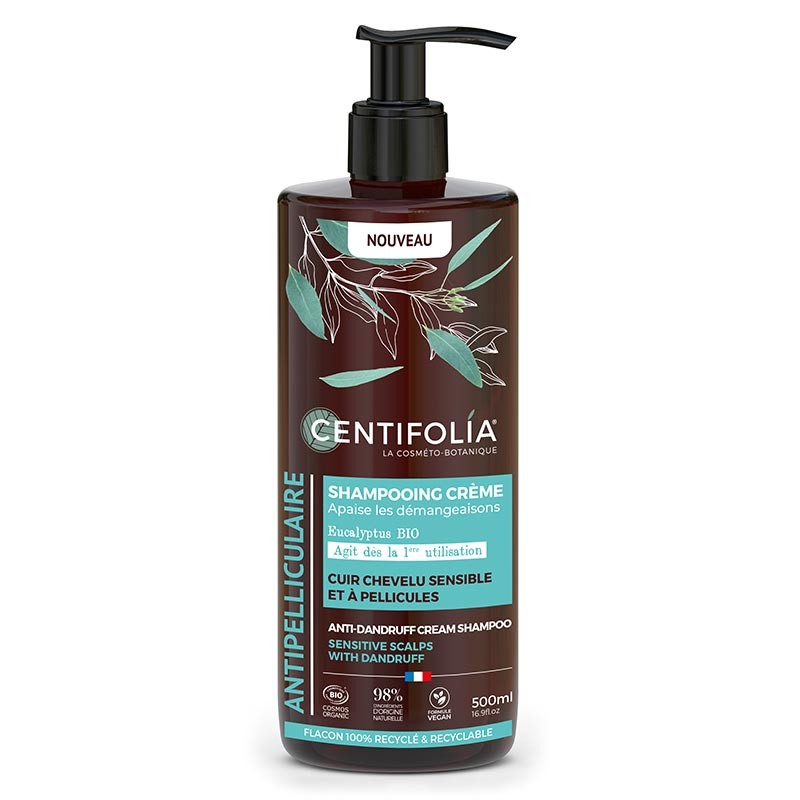 Anti-dandruff cream shampoo - Sensitive scalp - 500ml Anti-dandruff cream shampoo - Sensitive scalp - 500ml