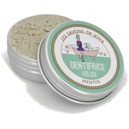 salle d'ô - Dentifrice solide à la menthe - 40g - Savon de Joya