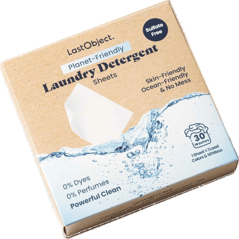 Lessive en feuille - 18 Lavages - Blanc