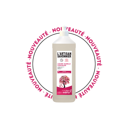 salle d'ô - Liquide vaisselle concentré - 1L - Vinaigre de framboise