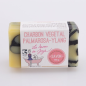 Savon Charbon/Palmarosa/Ylang - 100g Savon Charbon/Palmarosa/Ylang - 100g