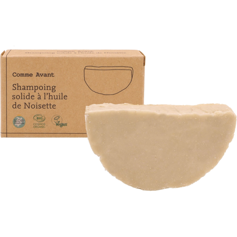Solid shampoo with hazelnut oil - 70g