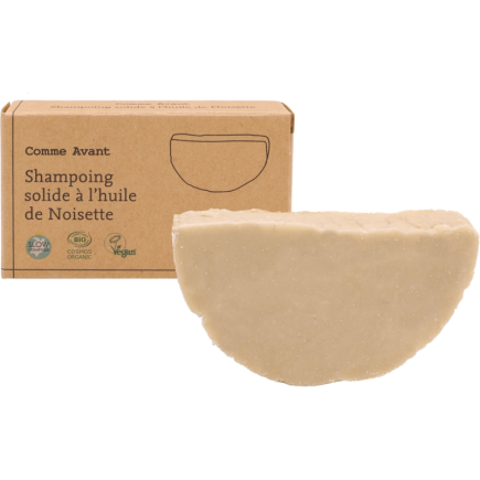salle d'ô - Shampoing solide à l'huile de noisette - 70g