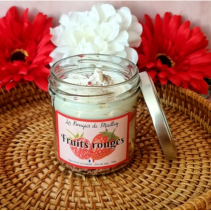 salle d'ô - Bougie gourmande - Fruits rouges - 100g