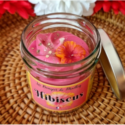 salle d'ô - Bougie gourmande - Hibiscus - 100g