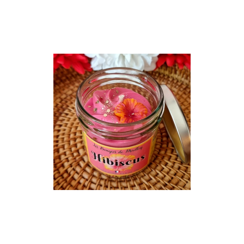 Gourmet candle - Hibiscus - 100g