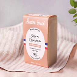 salle d'ô - Savon crémeux - chèvrissime - 100g - Louise Emoi