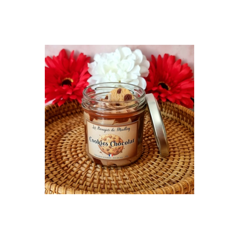 Gourmet candle - Chocolate cookies - 100g
