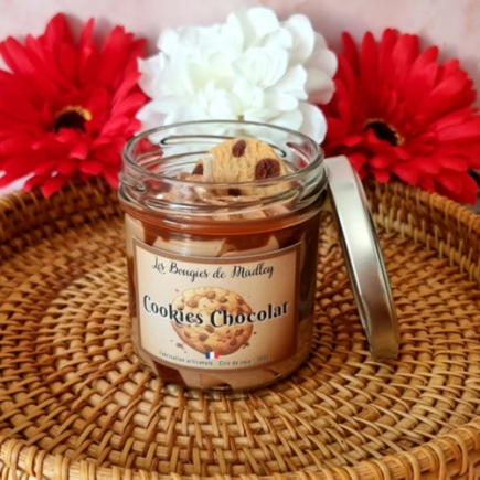 salle d'ô - Bougie gourmande - Cookies chocolat - 100g
