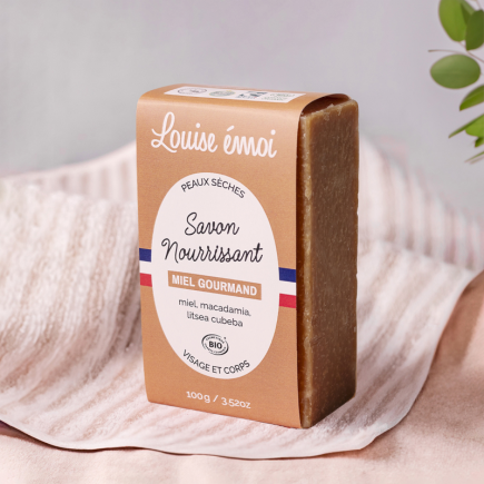 salle d'ô - Savon nourrissant - gourmandise de miel - 100g - Louise Emoi