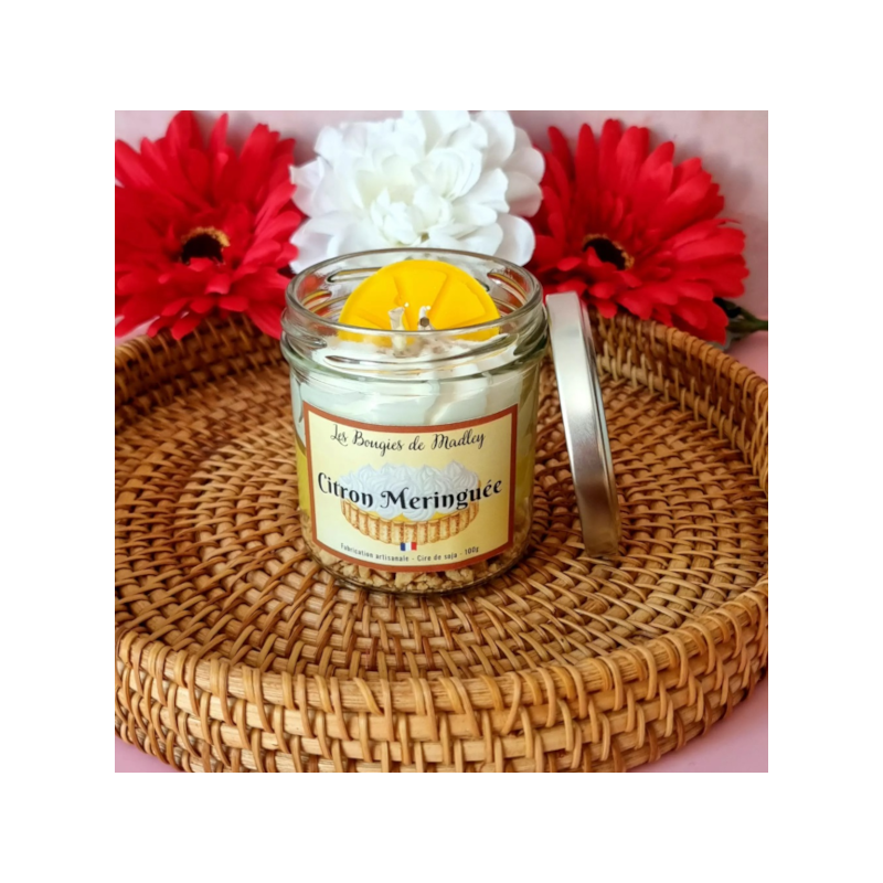 Gourmet Candle - Lemon Meringue - 100g