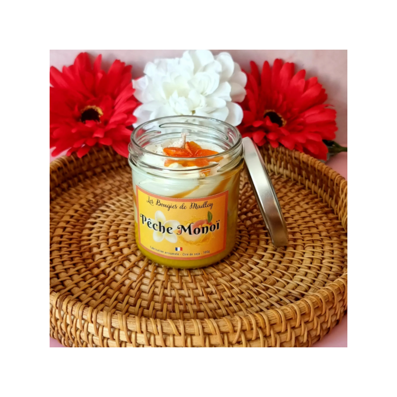 Gourmet Candle - Monoi Peach - 100g