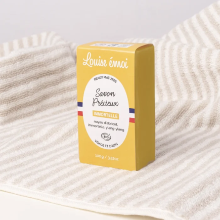 salle d'ô - Savon précieux - immortelle - 100g - Louise Emoi