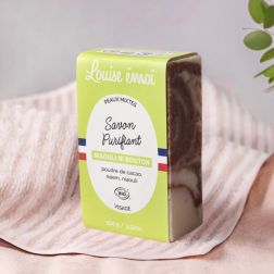 salle d'ô - Savon purifiant - niaouli - 100g - Louise Emoi