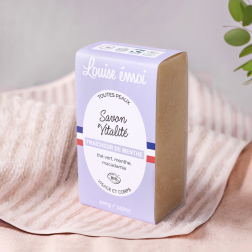 salle d'ô - Savon vitalité - fraîcheur de menthe - 100g - Louise Emoi