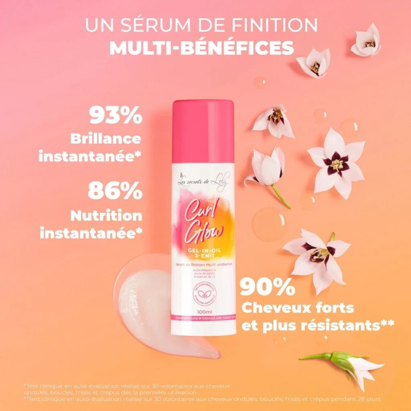Multi-protection finishing serum - Curl glow - 100ml Multi-protection finishing serum - Curl glow - 100ml