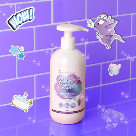 salle d'ô - Soin lavant doux bébés et enfants - Bubble kiss - 400ml