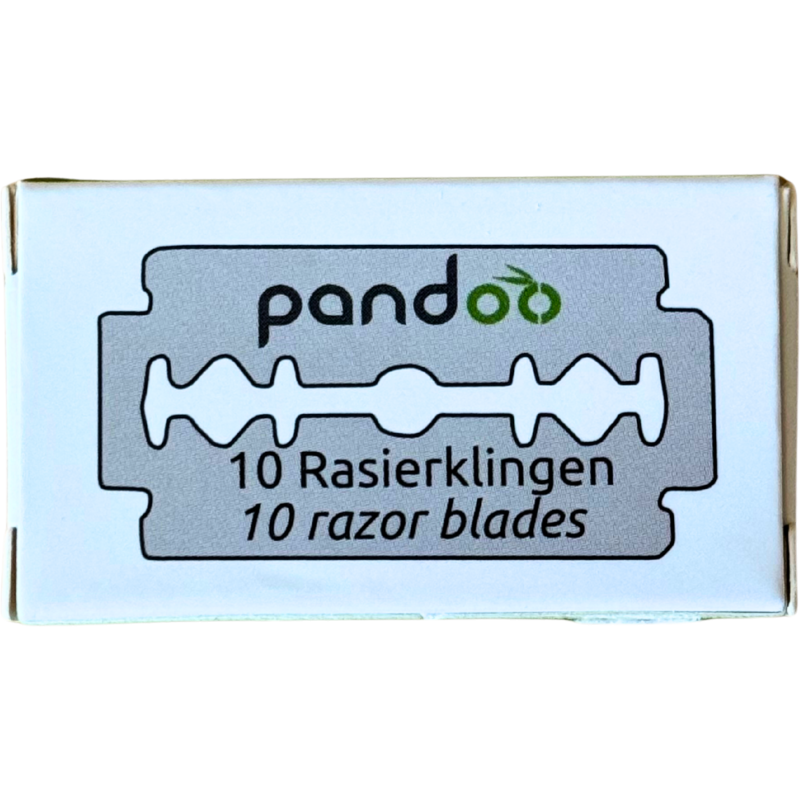 Stainless steel razor blades - 10 pieces